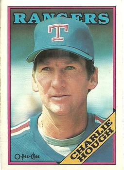 1988 O-Pee-Chee Baseball Cards 121     Charlie Hough